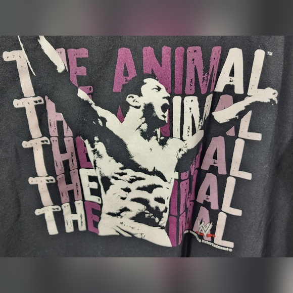 STEVE & BARRY'S UNIVERSITY SPORTS THE ANIMAL DAVE BATISTA WWE T-SHIRT XL, BLACK - Picture 2 of 8